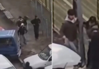 «Төбелеспеңдер»: Павлодарда бір топ бозбала ескерту жасаған ер адамды жабылып, соққыға жыққан (ВИДЕО)