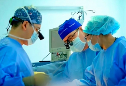 Санавиациямен жеткізілген науқастың жүрегіне Шымкентте жоғары технологиялық ота жасалды