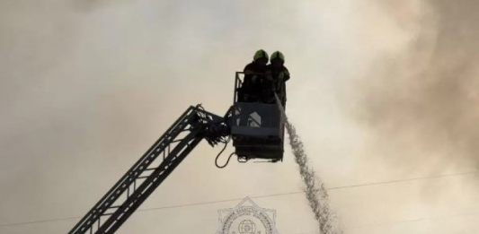 Алматыдағы барахолка аумағында тағы да өрт шықты