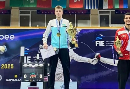 Қазақстандық семсерлесуші әлем кубогы кезеңінде алтын медаль иеленді