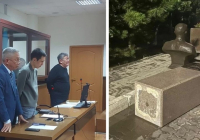 "Мүсінді орнату кезінде ол болмаған": Атырауда үстіне ескерткіш құлаған 7 жасар қыздың өліміне мүсінші кінәлі деп танылды