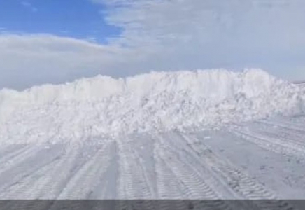 «ҚазАвтоЖол» компаниясының қызметкерлері автожолдарда 47 млн текше метр қар тазартты