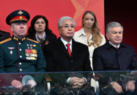 Қасым-Жомарт Тоқаев Ұлы Жеңіс күніне орай өткен әскери шеруге барды