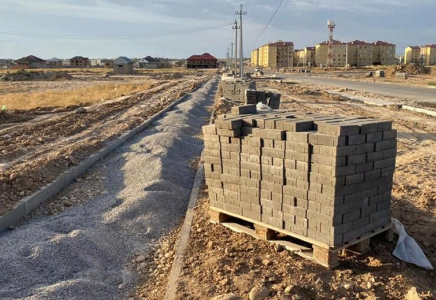 ШЫМКЕНТ: Тұран шағын ауданында жол құрылысы жүргізіліп жатыр