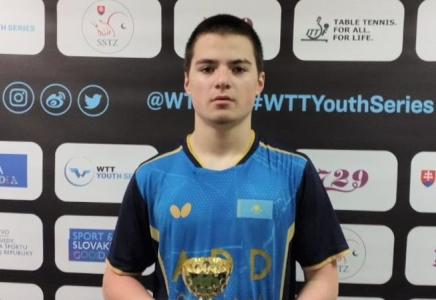 Словакияда үстел теннисінен Қазақстанның жастар құрамасы үш жүлде еншіледі