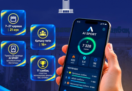 САЯБАҚТАР БӘСЕКЕСІ: Шымкентте жасанды интеллектінің көмегімен спорт лигасы басталады