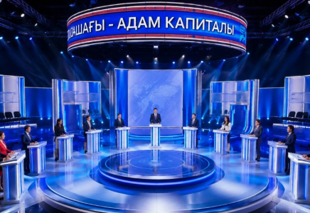 Ұлттық теледебат: Құрылтайдан үмітті саяси партиялар тікелей эфирде бақ сынасты