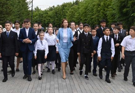 ​«Ақорда» резиденциясында балаларға экскурсия ұйымдастырылды