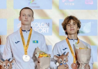 Қазақстан құзға өрмелеуден Азия чемпионатында екі жүлде жеңіп алды