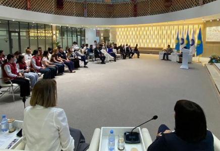 Түркістанда ашық форматтағы кездесу өтті