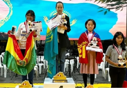 13 жасар Айару Алтынбек шахматтан оқушылар арасында әлем чемпионы атанды
