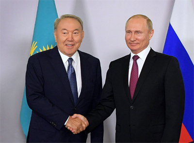 Мемлекет басшысы Нұрсұлтан Назарбаев Ресей Федерациясының Президенті Владимир Путинмен кездесті