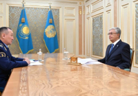 Мемлекет басшысы Қорғаныс министрі Дәурен Қосановты қабылдады