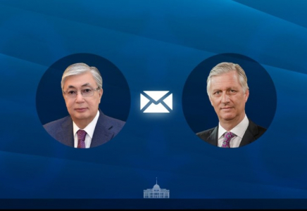 Мемлекет басшысы Бельгия Короліне құттықтау жеделхатын жолдады