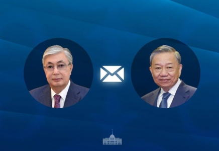 Мемлекет басшысы Вьетнам Президенті То Ламға құттықтау жеделхатын жолдады