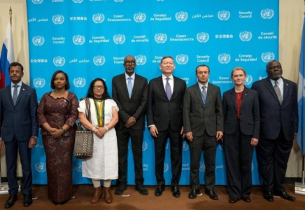 ​Қазақстан БҰҰ Қауіпсіздік Кеңесіне жаңа мүше-мемлекеттердің ту орнату рәсімін өткізді