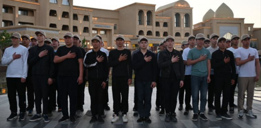 Түркістандық жастар Алматыға әскерге аттанды