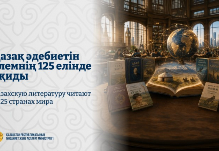 Қазақ әдебиетін әлемнің 125 елінде оқиды