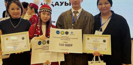 Түркістандық оқушылар «Ділмар» республикалық байқауында жеңімпаз атанды
