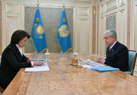 Тоқаев Денсаулық сақтау министрі Ақмарал Әлназарованы қабылдады