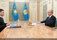 Мемлекет басшысы Асхат Хасеновті қабылдады
