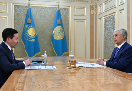 Президент Қасым-Жомарт Тоқаев «Самұрық-Қазына» АҚ басқарма төрағасы Нұрлан Жақыповты қабылдады