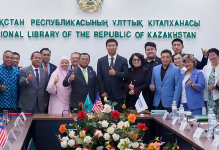 Ұлттық кітапханада Малайзия делегациясымен ынтымақтастық туралы келісім жасалды