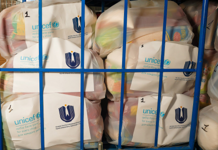 ЮНИСЕФ Алматыда 500 отбасыға азық-түлік таратады