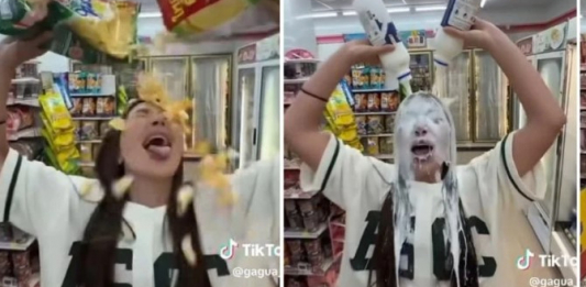 Үстіне сүт құйып, чипстерді шашқан: Қазақстандық блогердің Таиландтағы әрекеті шетелдік БАҚ-тың сынына ұшырады