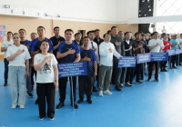 Түркістанда мемлекеттік қызметшілер арасындағы спартакиада өтіп жатыр