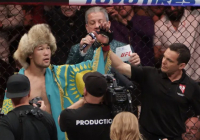 “Мұндай жанкүйерлер әлемде жоқ“: UFC аңыздары қазақстандықтарға тәнті болды