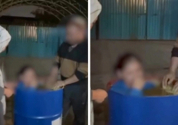 Қырғызстандық ата-ана хиджаб киюден бас тартқан қызын шлангпен ұрып-соққан (видео)