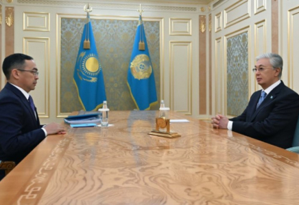 Мемлекет басшысы Мәдениет және ақпарат министрі Арман Қырықбаевты қабылдады