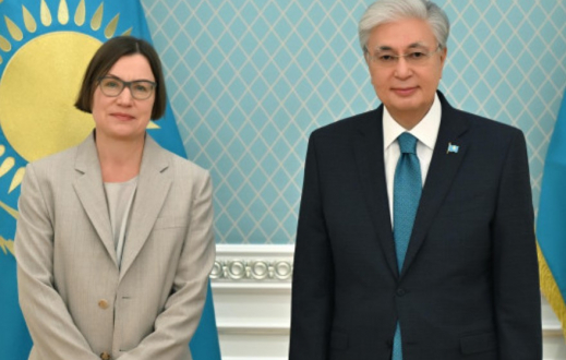 Мемлекет басшысы Халықаралық Қызыл крест комитетінің президенті Мирьяна Споляричпен кездесті 