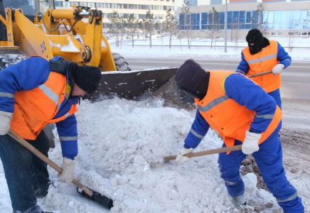 ​ШЫМКЕНТ: биыл қар күреуге арналған 87 техника сатып алынған