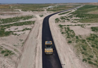 ТҮРКІСТАН: Шардарадағы маңызды жол құрылысы қарқынды жүріп жатыр